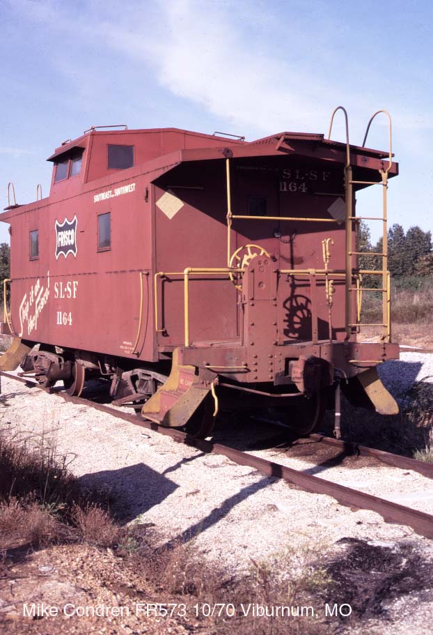 ExNEO Caboose 1164 at Viburnum on the Leadline Cuba to Buick, MO St. LouisSan